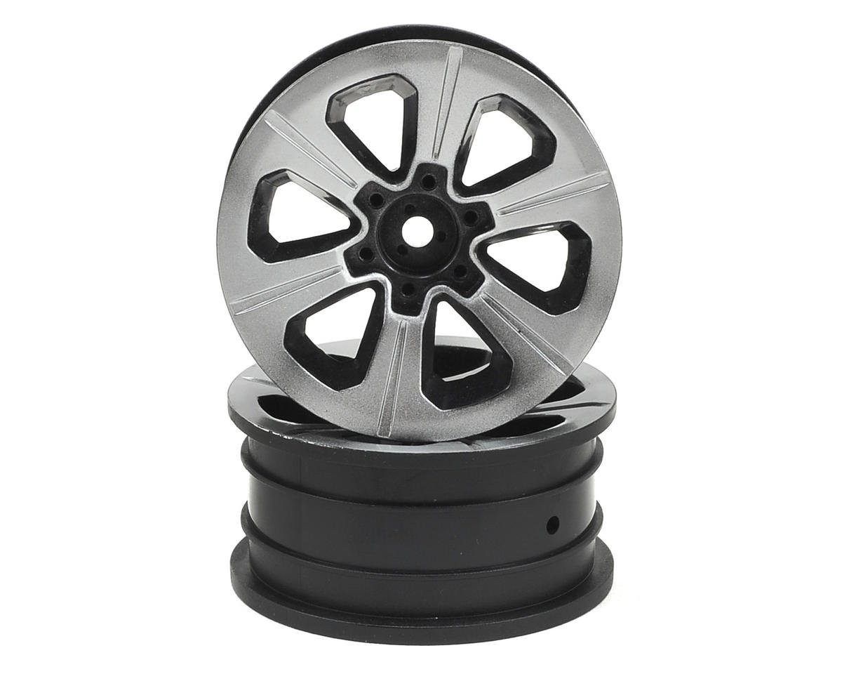 JConcepts Hustle 1.9" Rock Crawler Wheels (2) (Chrome) (JCO3373B)