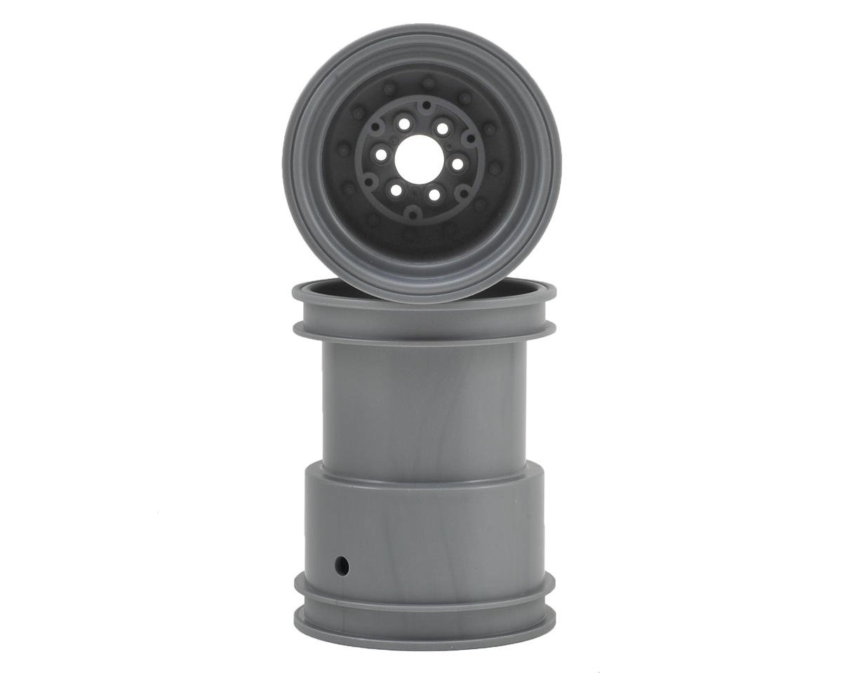 JConcepts Tribute 2.6x3.6" Monster Truck Wheel (Silver) (2) (JCO3377S)
