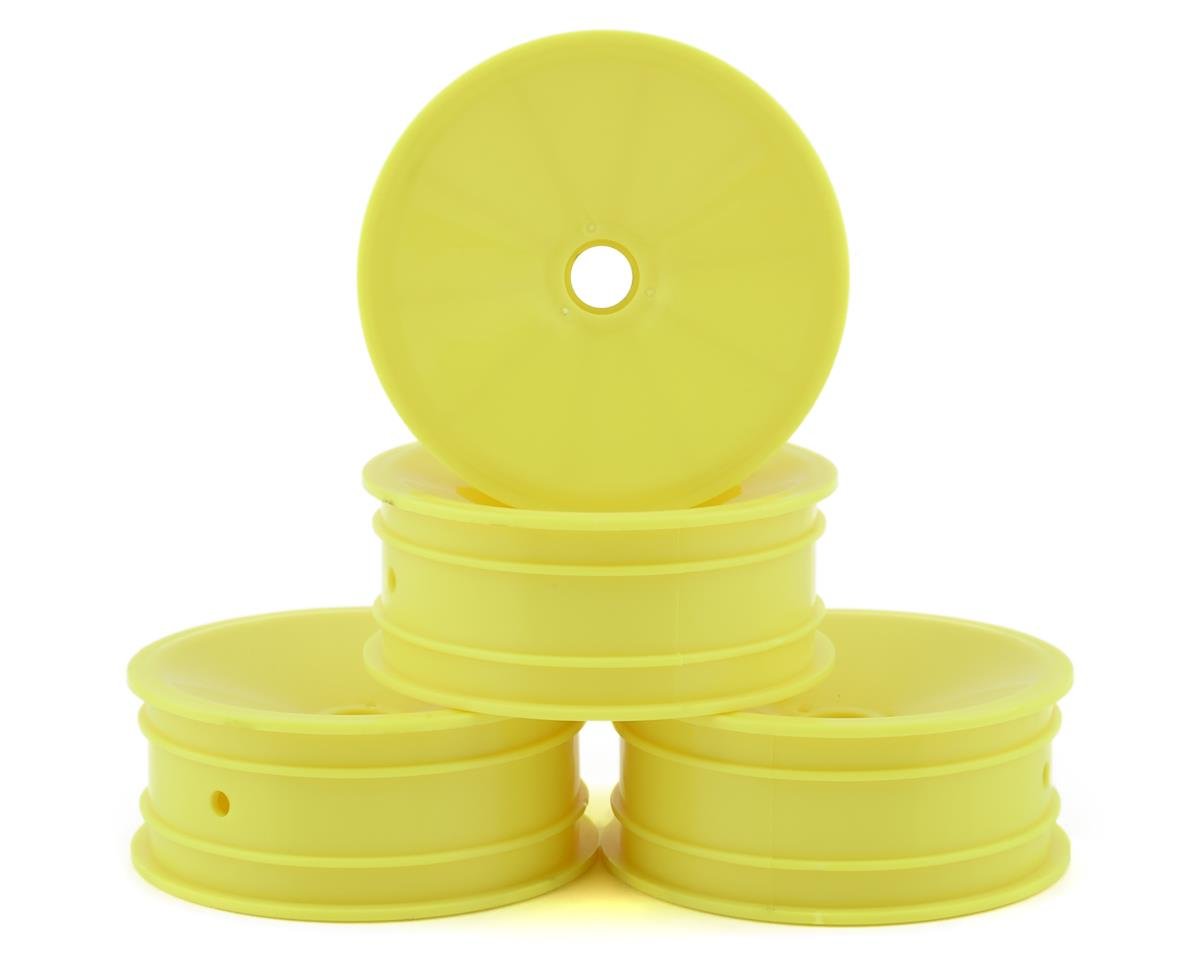 JConcepts Mono 2.2 Bearing Front Wheels (Yellow) (4) (RC10) (JCO3403Y)
