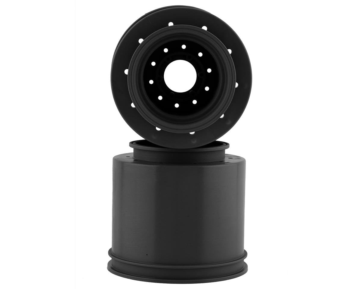 JConcepts Aggressor 2.6x3.8" Monster Truck Wheel (Black) (2) w/17mm Hex (JCO3414B)