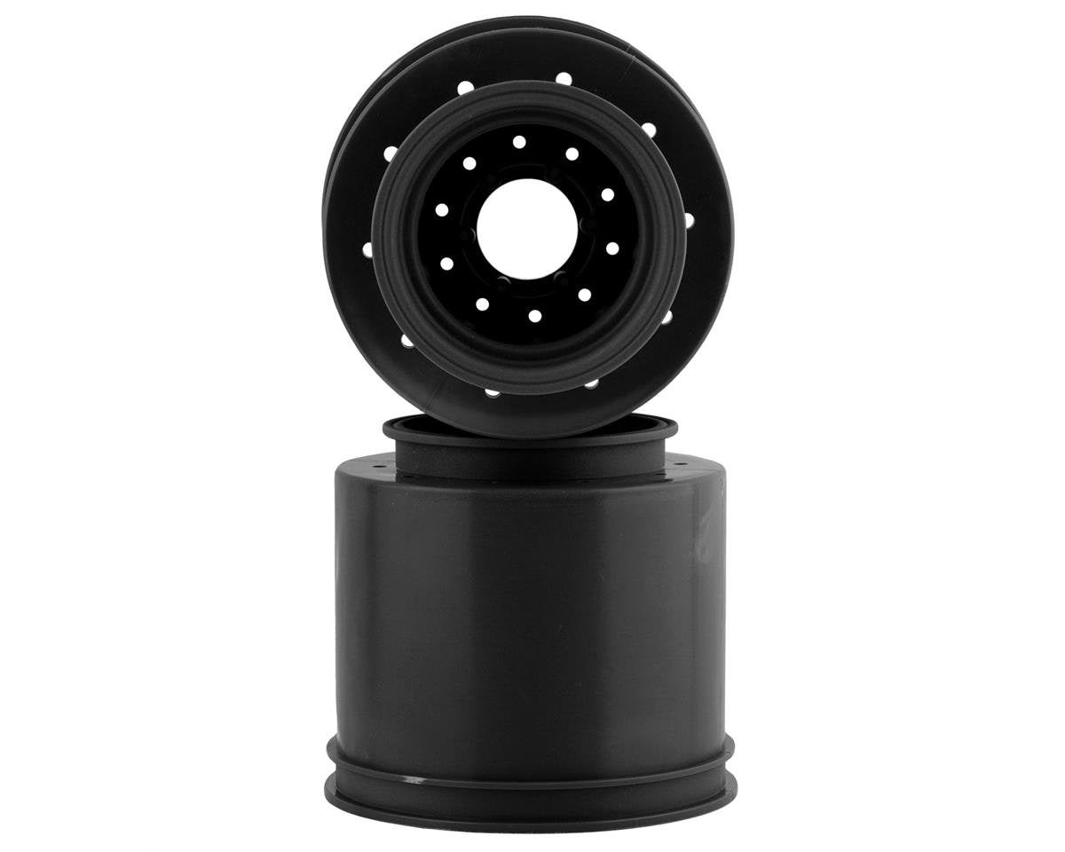 JConcepts Aggressor 2.6x3.8" Monster Truck Wheel (Black) (2) w/17mm Hex (JCO3423B)