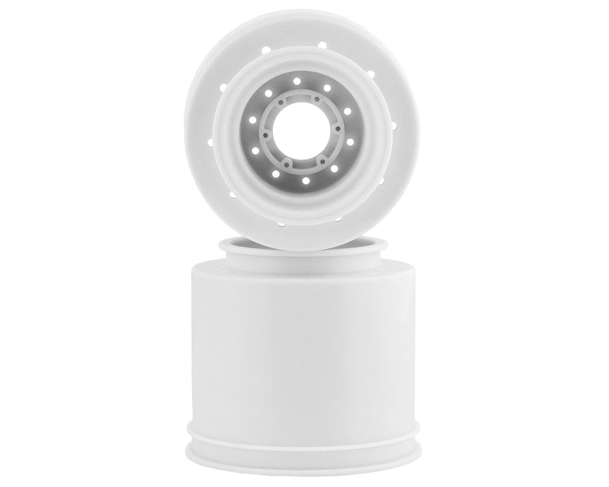 JConcepts Aggressor 2.6x3.8" Monster Truck Wheel (White) (2) w/17mm Hex (JCO3423W)