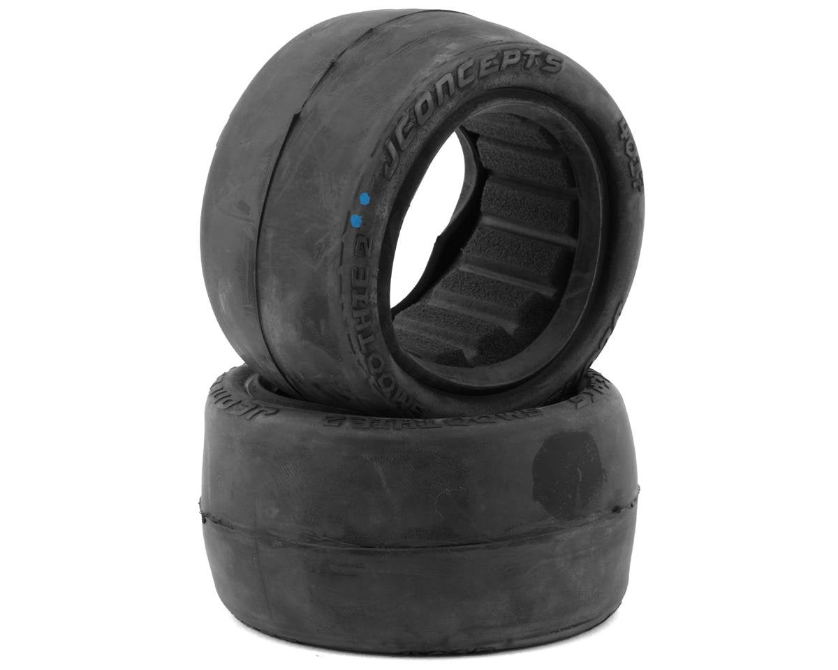 JConcepts Smoothie 2 2.2" Rear Buggy Tires (2) (Aqua A2) (JCO4017-03)