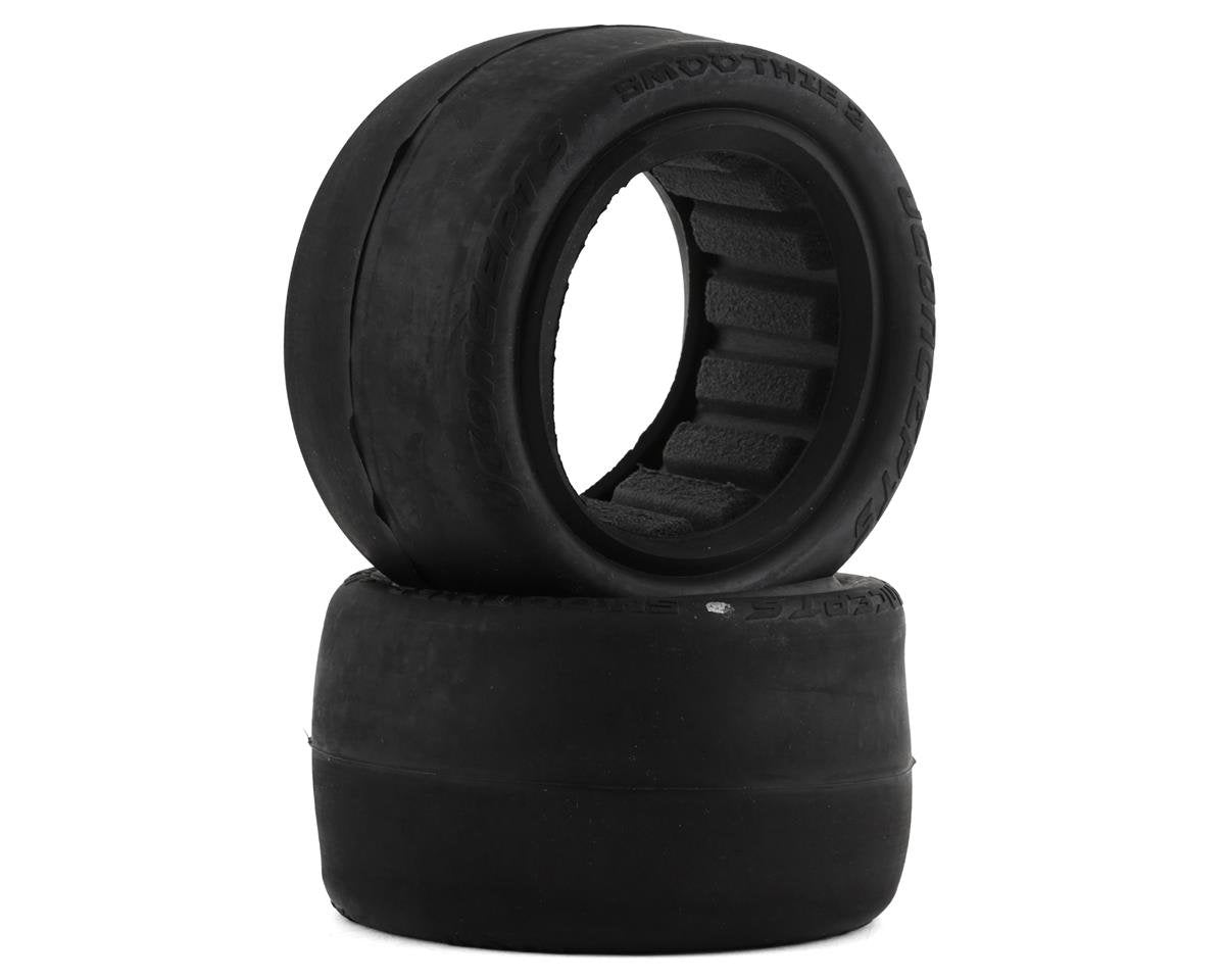 JConcepts Smoothie 2 2.2" Rear Buggy Tires (2) (Silver) (JCO4017-06)