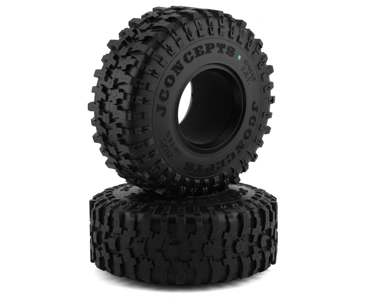 JConcepts SCX6 Tusk 2.9" All Terrain Crawler Tires (2) (Green) (JCO4045-02)