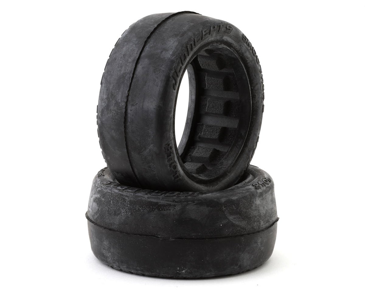 JConcepts Smoothie 2 "Thick Sidewall" 2.2" 4WD Front Buggy Tires (2) (Silver) (JCO4048-06)