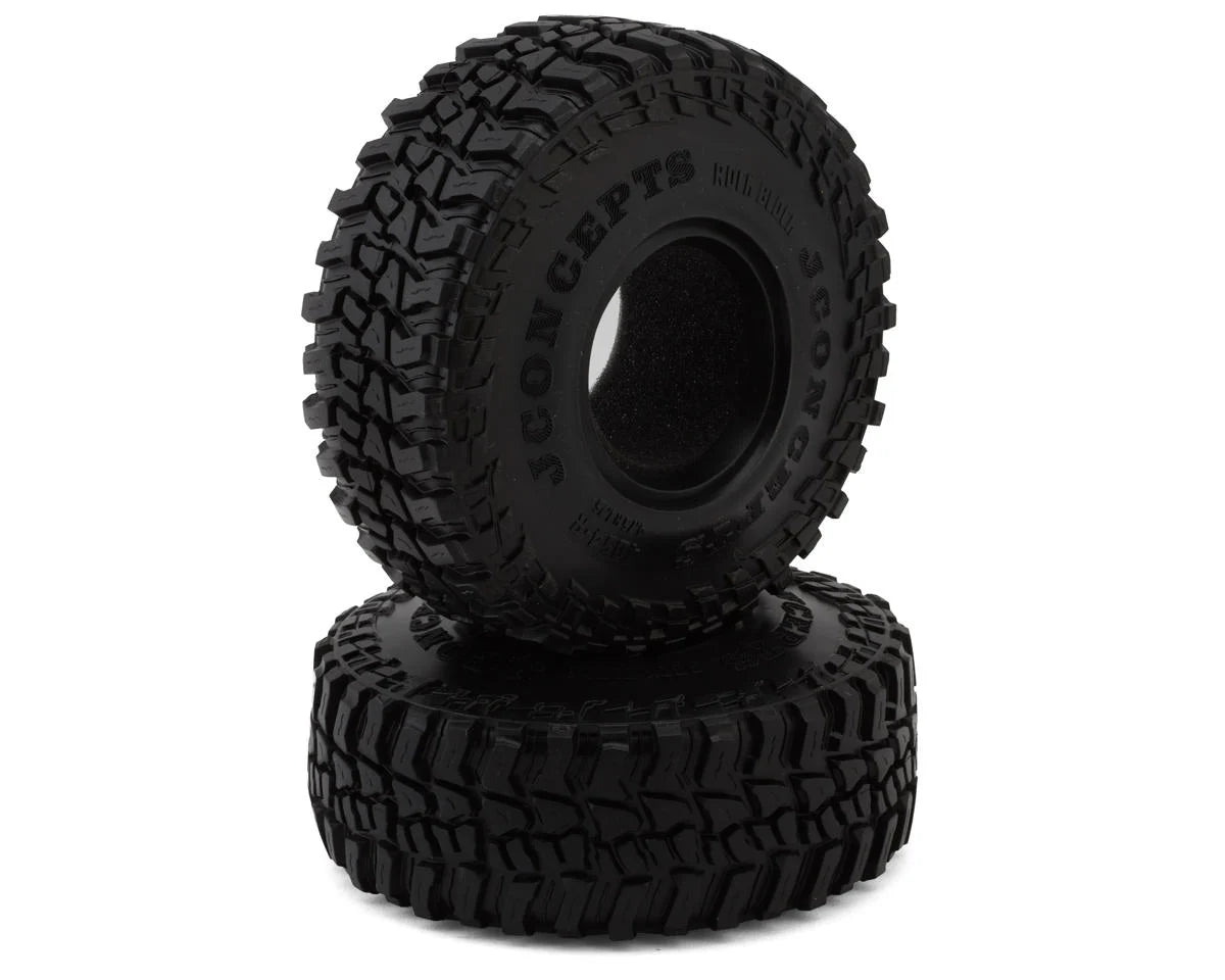 JConcepts Rock Block 1.9" 1/10 Rock Crawler Tires (2) (4.75" - Class 2) (Green) (JCO4054-02)