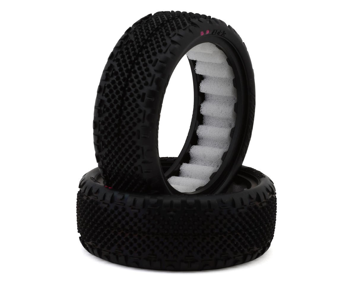 JConcepts Pin Swag LP Wide 2.2" 2WD Front Buggy Carpet Tires (2) (Pink) (JCO4062-010)