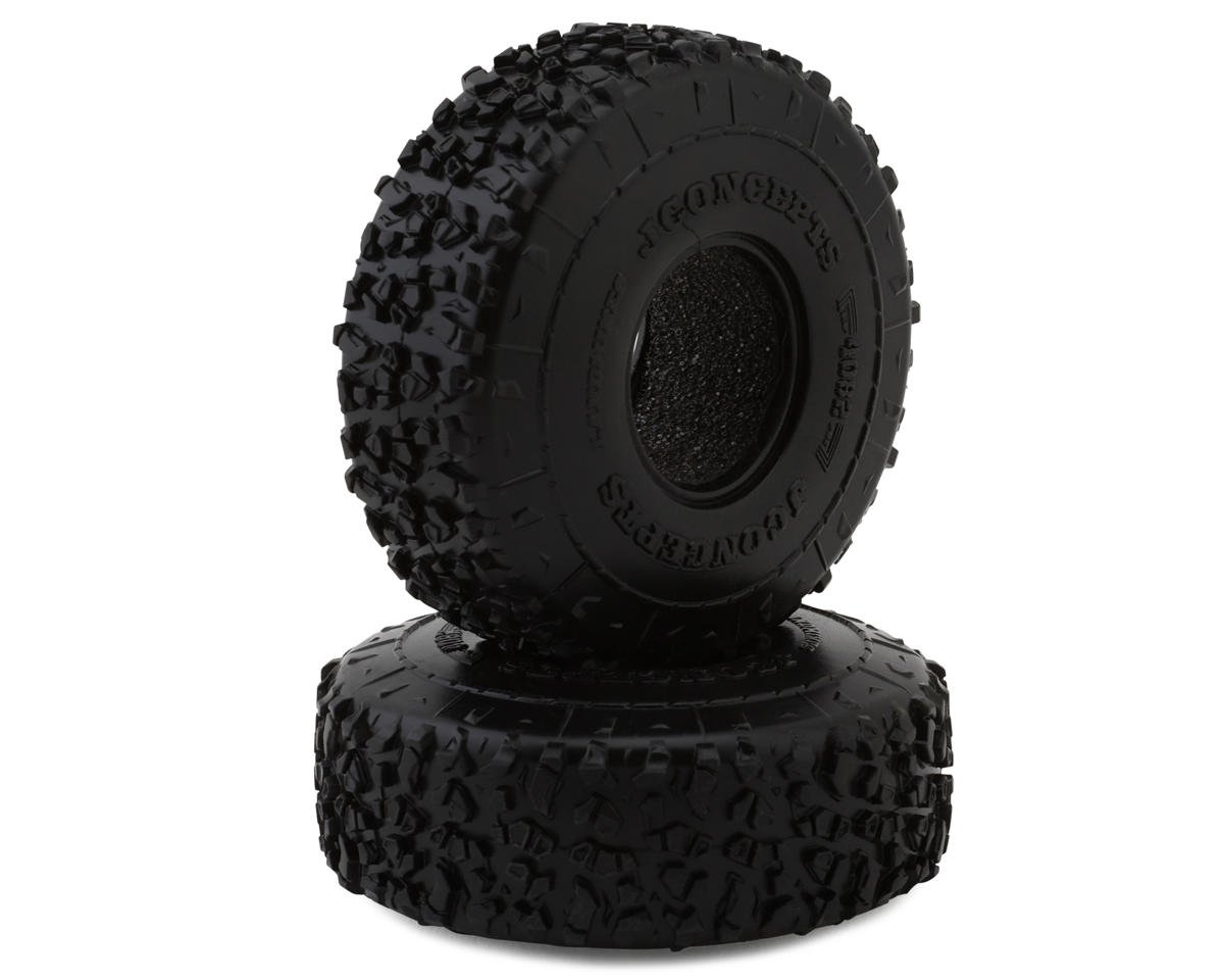 JConcepts Landmines 1.0" Micro Crawler Tires (2) (63mm OD) (Green) (JCO4082-02)