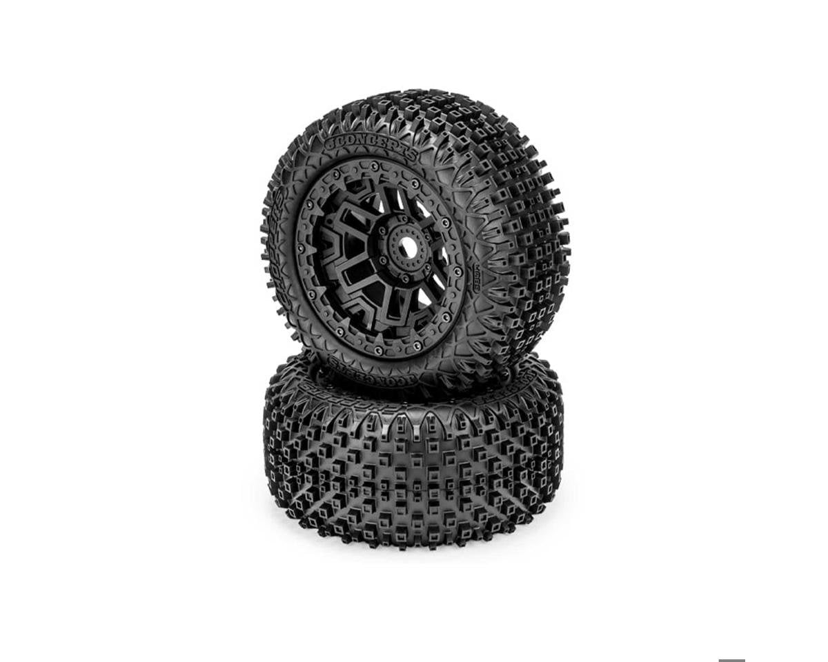 JConcepts Choppers Pre-Mounted Monster Truck Tires (Black) (2) (JCO4089-39912)