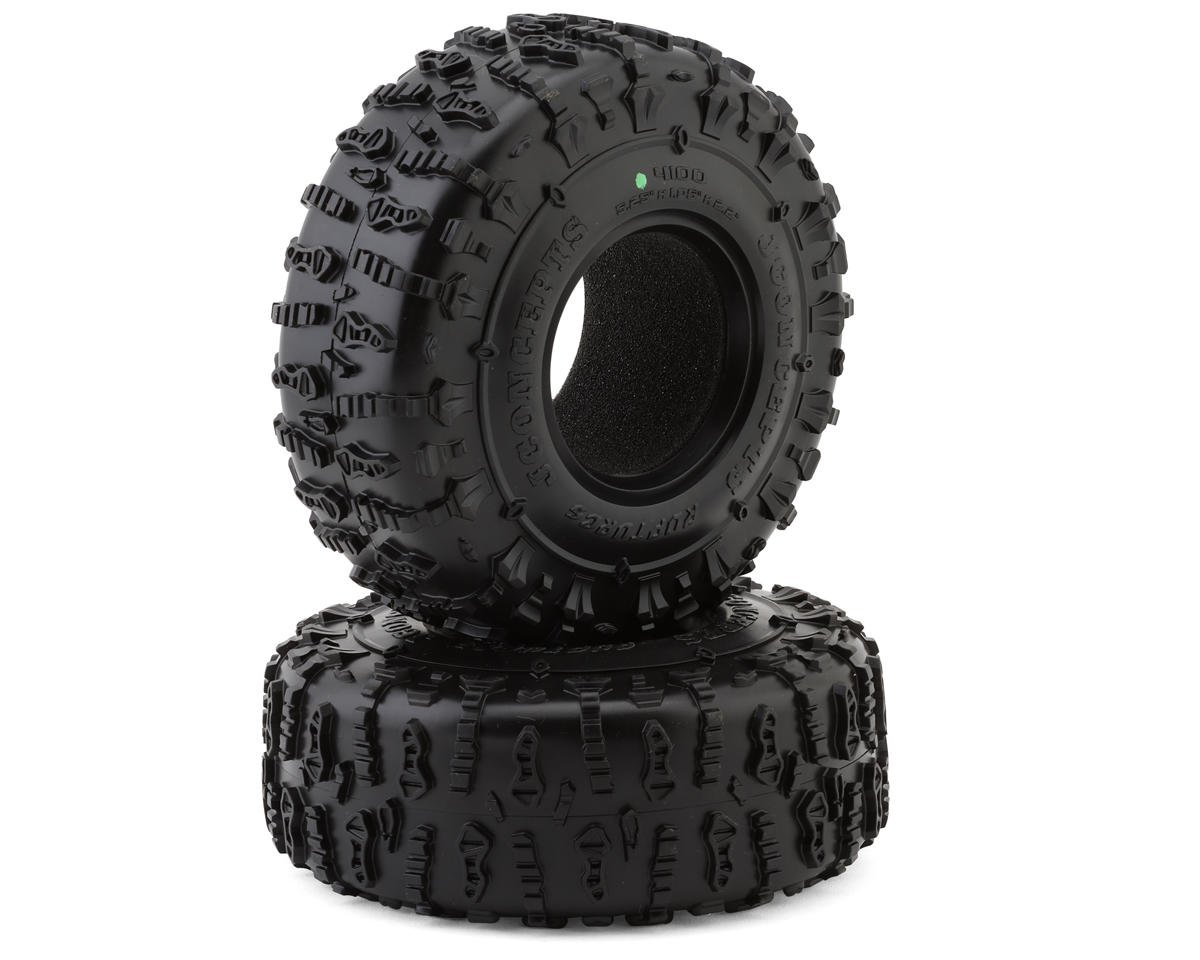 JConcepts Ruptures 2.2" 1/10 Rock Crawler Tires (2) (5.25" - Class 3) (Green) (JCO4100-02)