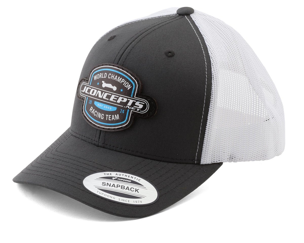 JConcepts "2024 Ever" Snapback Round Bill Hat (Gray) (One Size Fits Most) (JCO5156)