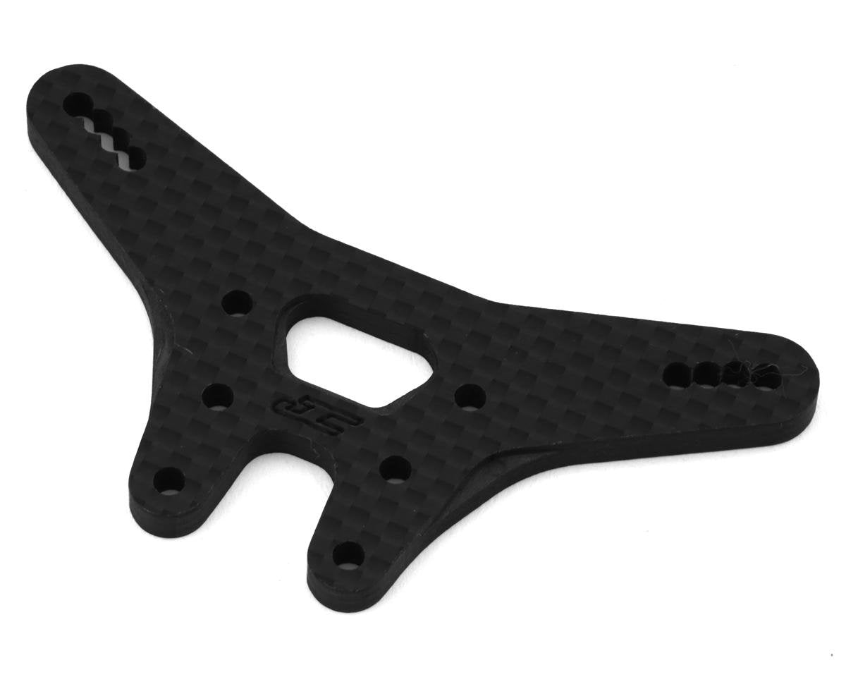 JConcepts RC10B7 Carbon Fiber Rear Shock Tower (Black) (JCO5199-2)