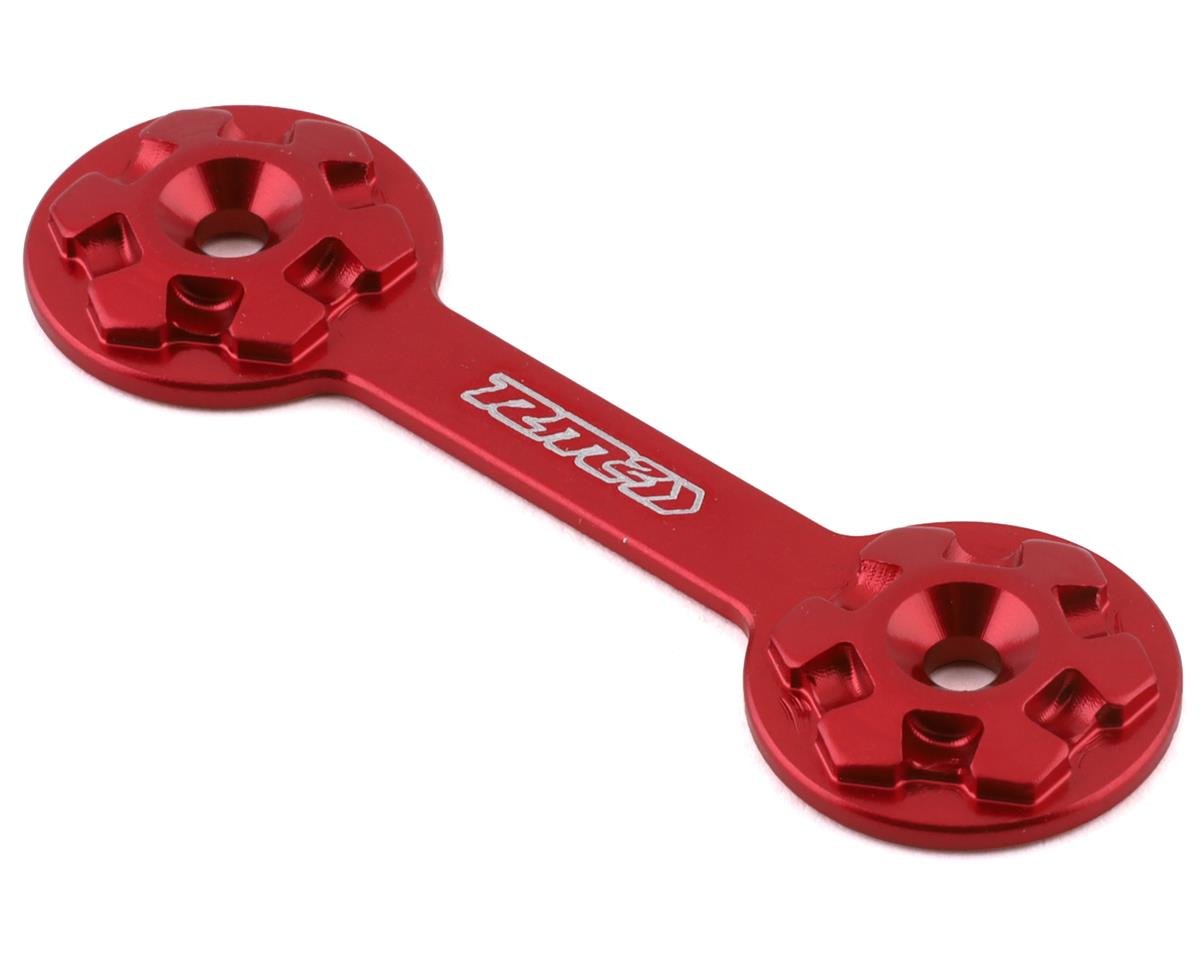 JConcepts Aluminum RM2 Bridge Wing Button (Red) (JCO8134)