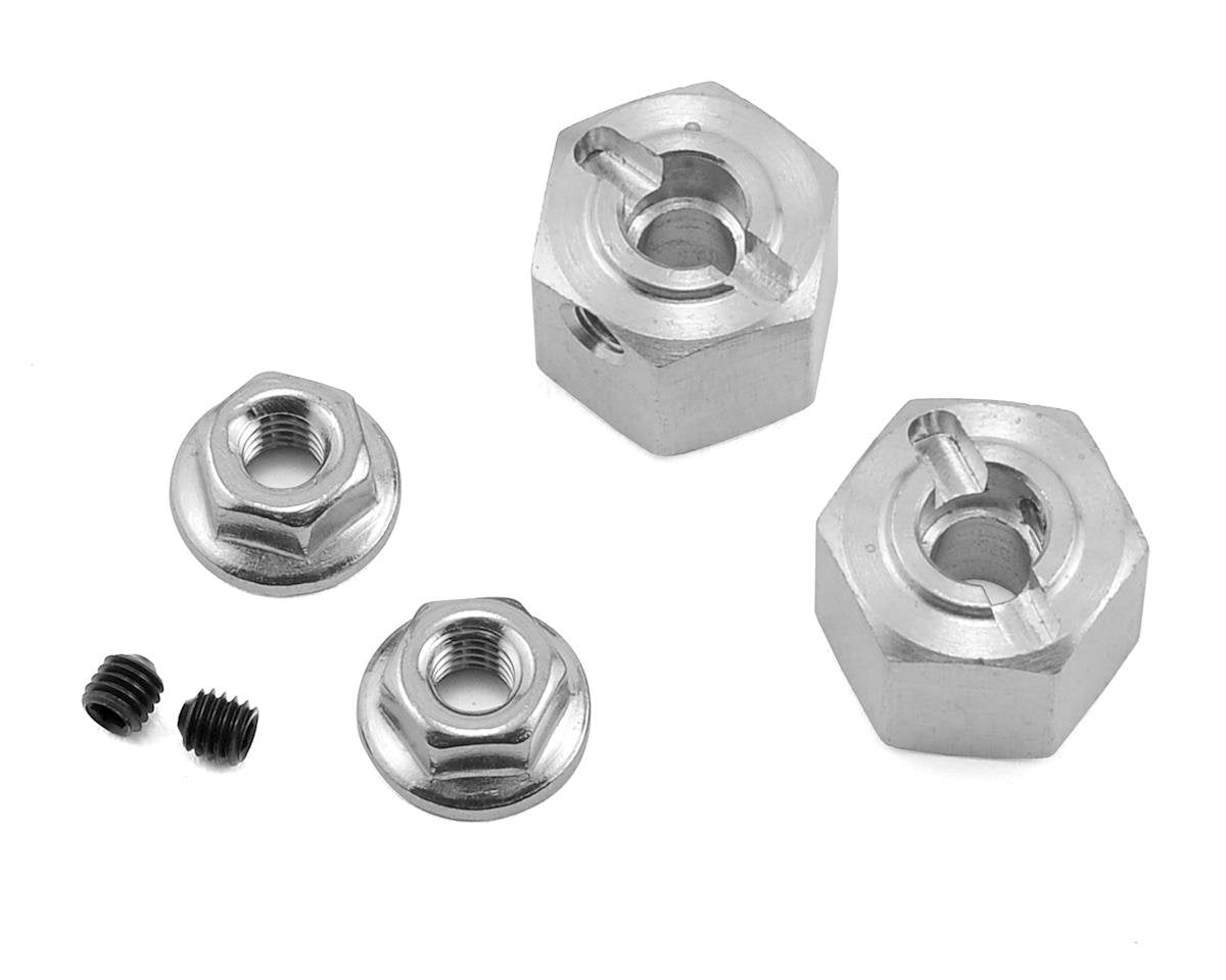 Team KNK 12mm Aluminum Hex (2) (10mm) (KNK12X10ALU)