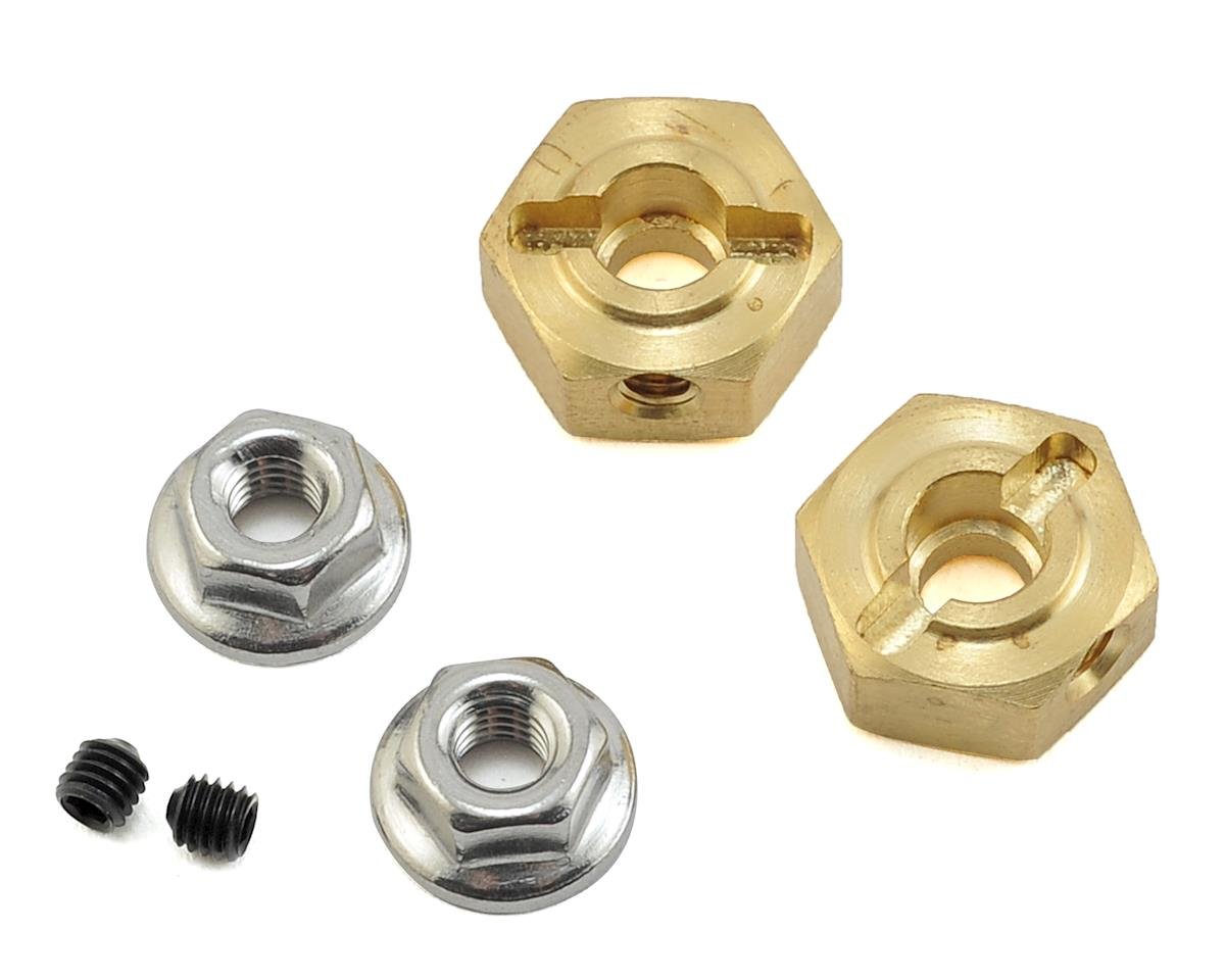 Team KNK 12mm Brass Hex (2) (6mm) (KNK12X6BRA)