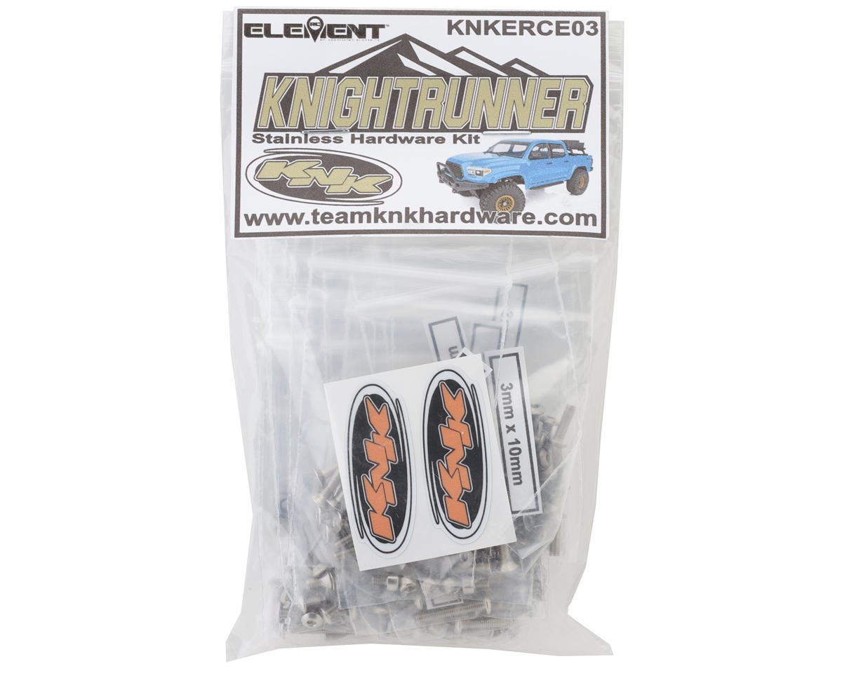 Team KNK Element RC Knight Runner Stainless Steel Hardware Kit (KNKERCE03)