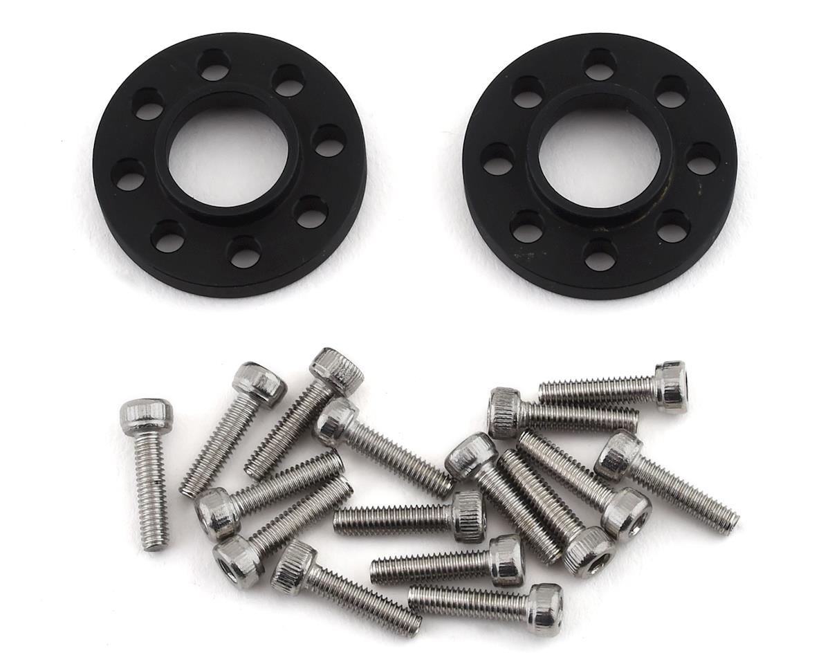 Team KNK 8 Lug KNK Wheel Hub Spacers (Black) (2) (KNKHSP006)