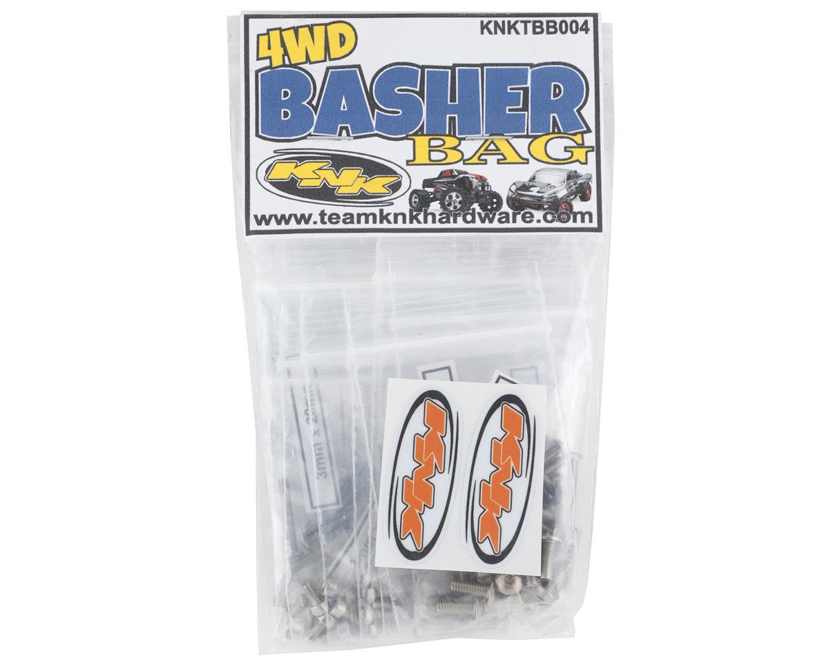 Team KNK Basher Bag Stainless Hardware Kit for Traxxas 4x4 Stampede/Slash/Rally (KNKTBB004)