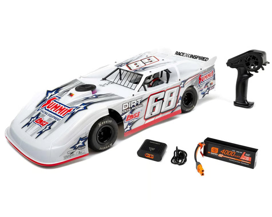 LOSI - 22S 1/10 Brushless 2WD RTR Dirt Oval Late Model Car (Summit Racing) w/SLT2 2.4GHz Radio, Battery & Charger (LOS-2168T1)