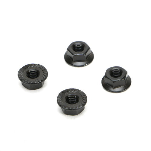 REDCAT - 4mm Serrated Nuts (4pcs) (111160)