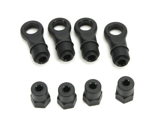 REDCAT - Shock Ends(Plastic)(4pcs) (505101)
