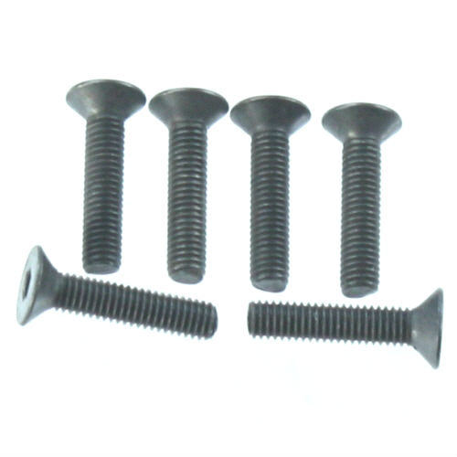 REDCAT - 126314 3x14mm Countersunk Hex Machine Thread Screws (6pcs) (126314)