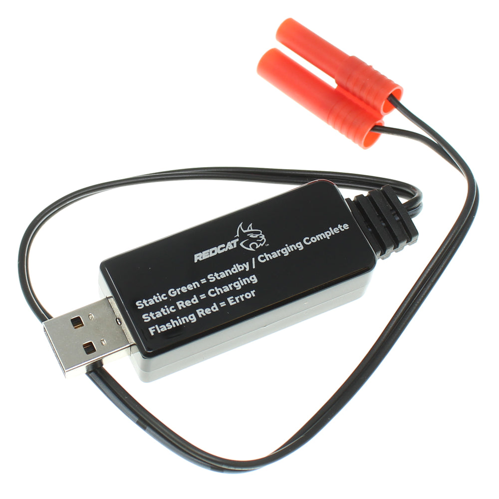 REDCAT - RER13259 USB Ni-MH Charger(600ma)(1pc) (RER13259)