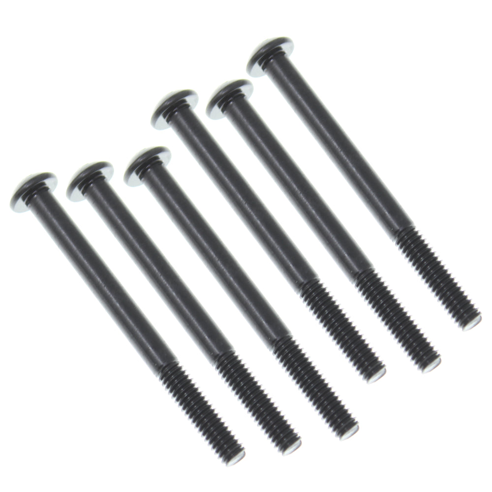 REDCAT - RER18708 4x45mm Button Head Hex Machine Thread Screws (6pcs) (RER18708)