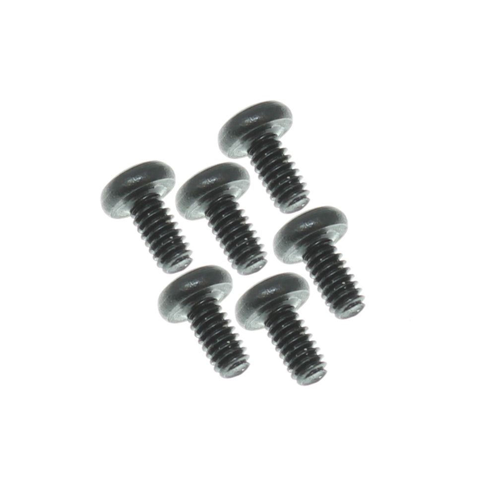 REDCAT - RER13476 2x4mm Button Head Hex Machine Thread Screws (6pcs) (RER13476)