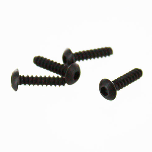 REDCAT - 3x12mm Button Head Hex Self Tapping Screws (4pcs) (85843)