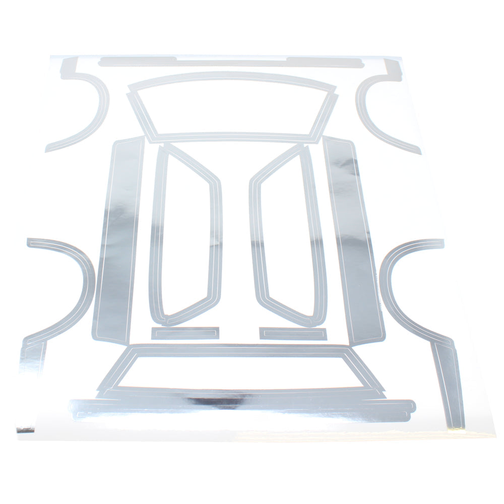 REDCAT - RER15322 Monte Carlo Body Trim Decals(Chrome)(1pc) (RER15322)