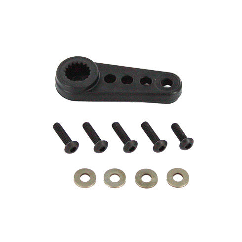 REDCAT - ST20PH312PH310W Large Scale Steering Servo Horn W/ Screws(Plastic)(1pc) (ST20PH312PH310W)