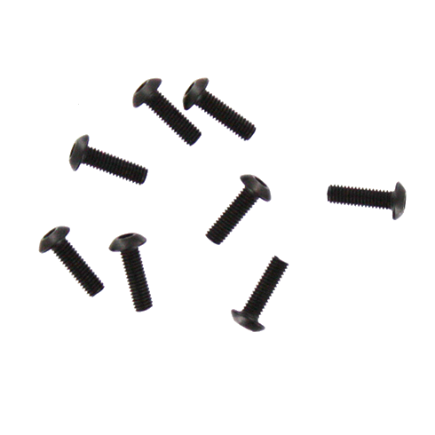 REDCAT - 50100 3x10mm Button Head Hex Machine Thread Screws (8pcs) (50100)
