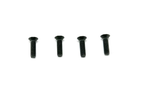 REDCAT - 50090 5x18mm Countersunk Hex Machine Thread Screws (4pcs) (50090)