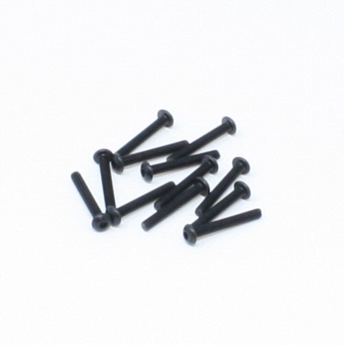 REDCAT - 3x22mm Button Head Hex Machined Thread Screws (12pcs) (BS218-030)