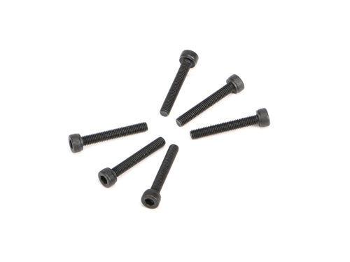 REDCAT - 3x20mm Cap Head Hex Machine Thread Screws (6pcs) (126320C)
