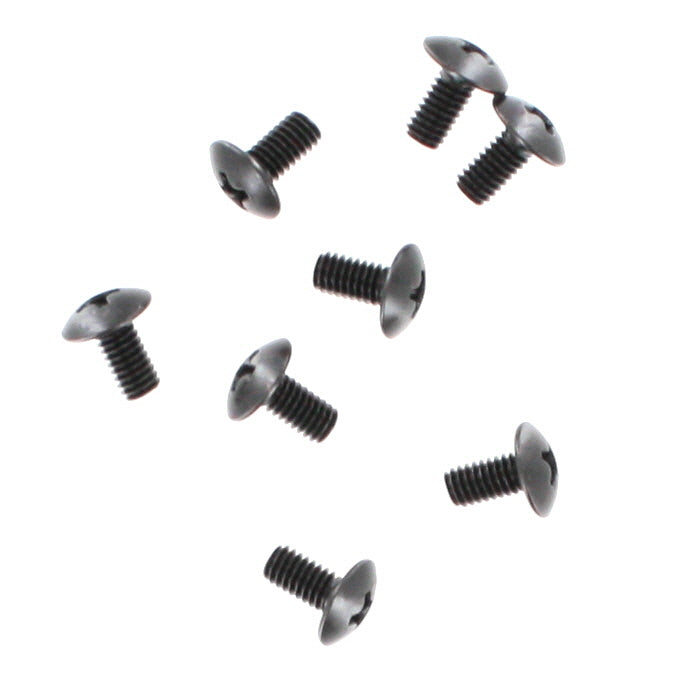 REDCAT - 98069 4x8mm Button Head Phillips Machine Thread Screws (8pcs) (98069)