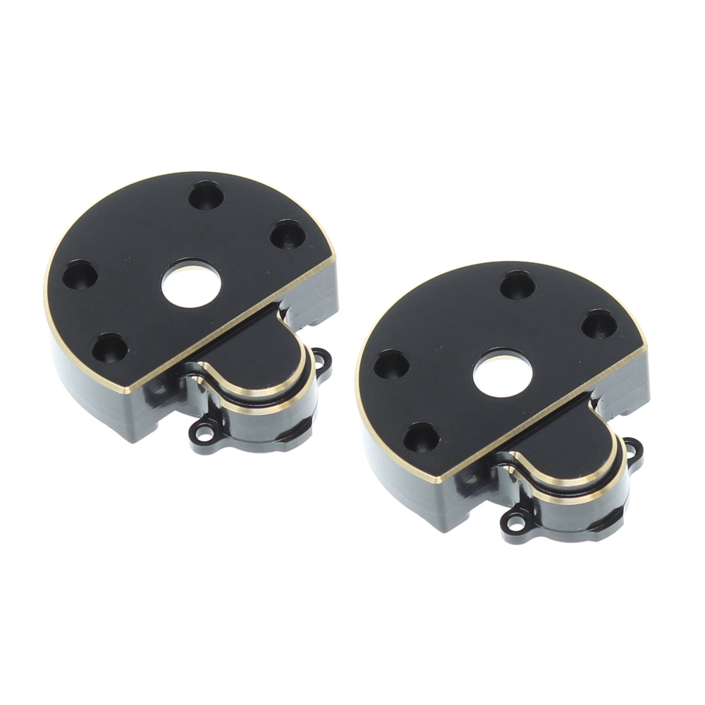 REDCAT - RER30684 Portal Outer Cover (Brass)(52g)(Black)(1pr) (RER30684)