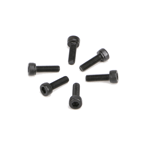 REDCAT - 3.5x10mm Cap Head Hex Machine Thread Screws (6pcs) (123510C)