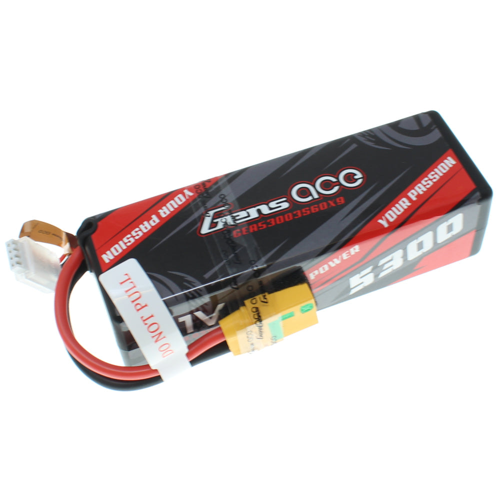 REDCAT - GA-530060C Gens Ace 3S1P 11.1V 5300mAh 60C LiPo Battery(Hard Case)(XT90-S)(1pc) (GA-530060C)