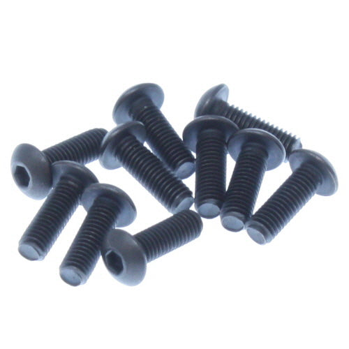 REDCAT - 50106 5x15mm Button Head Hex Machine Thread Screws (4pcs) (50106)