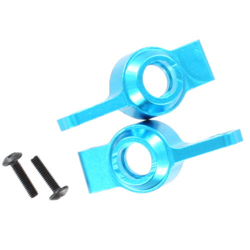 REDCAT - Aluminum Rear Hub Carrier (Blue) (2pcs) (02130b)