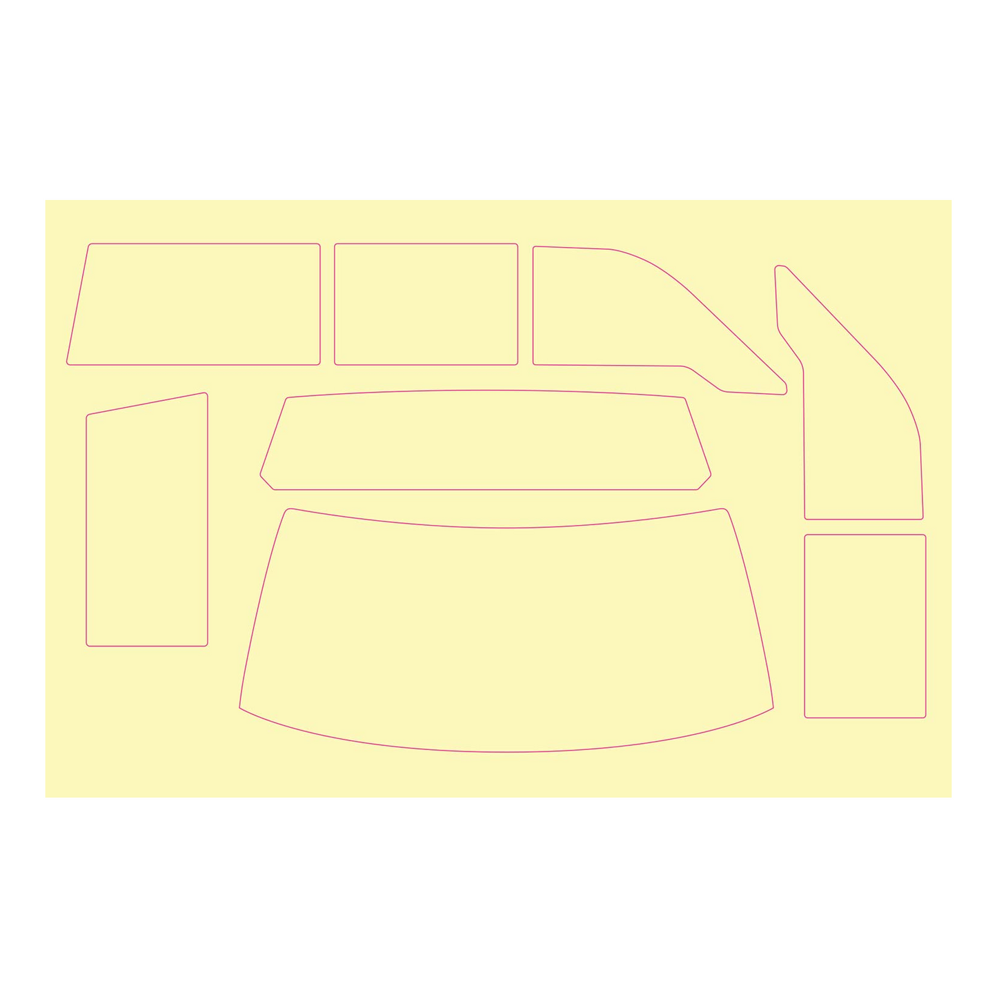 REDCAT - RER11115 Clear Window Mask for Gen 7(1set) (RER11115)