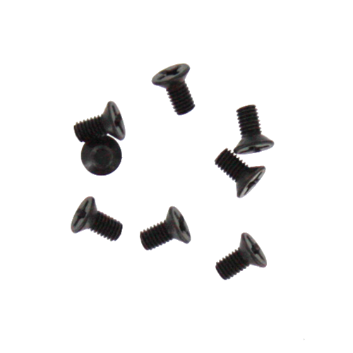 REDCAT - 3x6mm Countersunk Phillips Machine Thread Screws (8pcs) (81220-2)