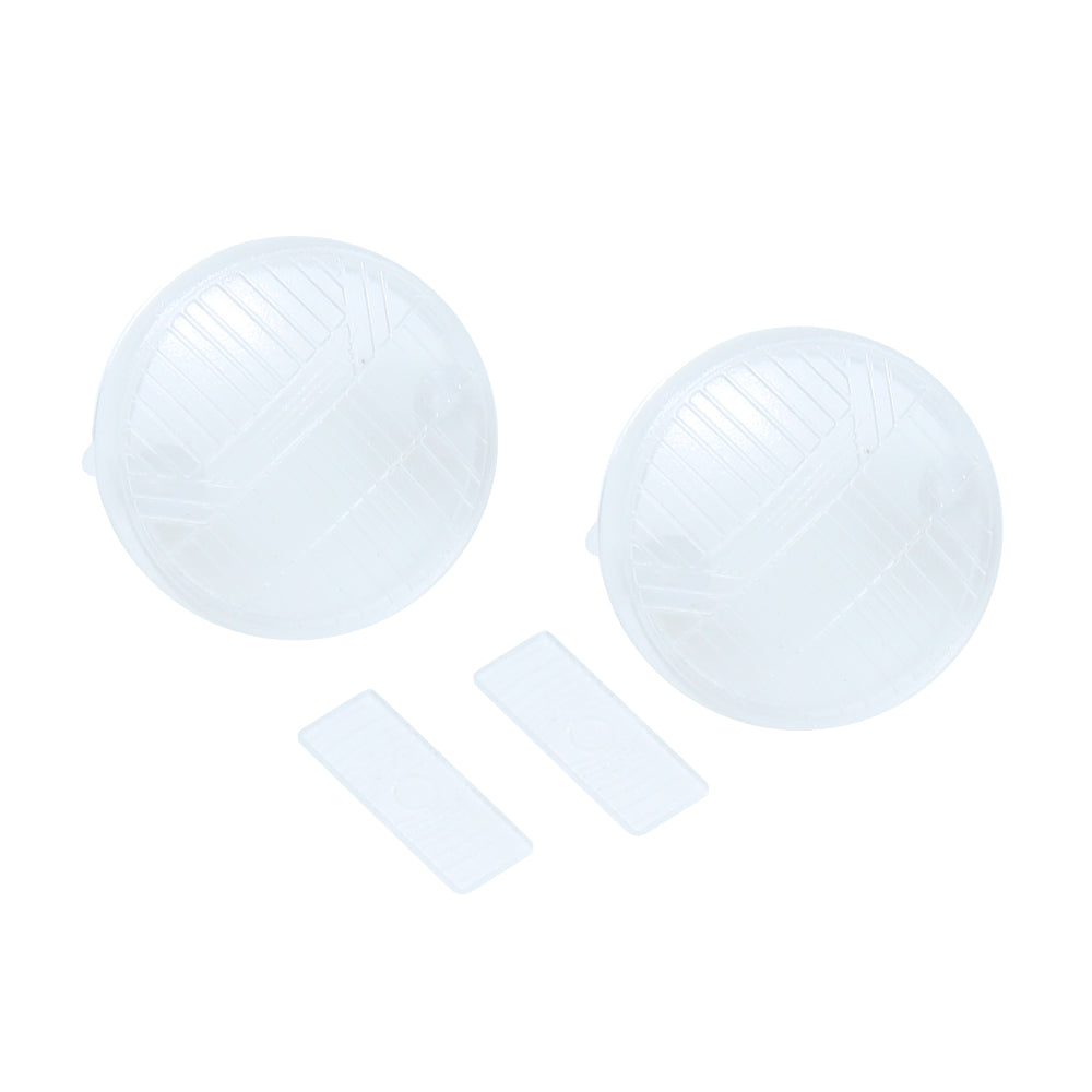 REDCAT - RER24228 Fog and Head Light Lenses(Clear)(1set) (RER24228)