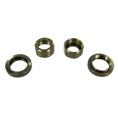 REDCAT - 50128 Bottom Cap and Spring Collars(Aluminum)(2pr) (50128)