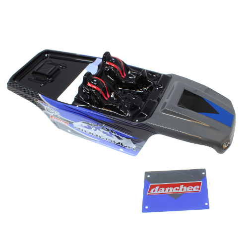 REDCAT - R5632DECH 1/10th Crawler Body(Blue/Grey)(1pc) (R5632DECH)