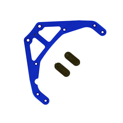 REDCAT - Front Top Plate(Aluminum)(Blue)(1pc) (54008)