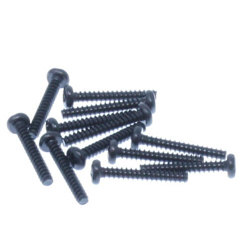 REDCAT - BS903-076RR 3x20mm Button Head Phillips Self Tapping Screws (12pc) (BS903-076RR)